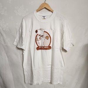 NWOT Family Guy Brain White T Shirt